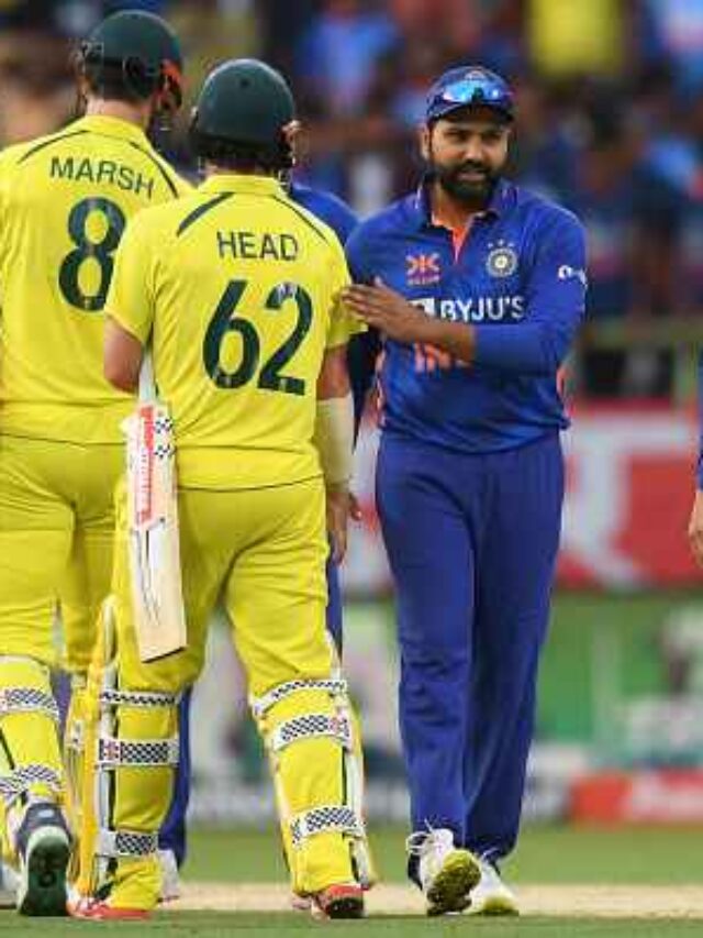 Shami’s Five-Wicket Haul Restricts Australia to 276 in First ODI